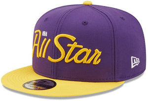 New Era 9Fifty Cap NBA LA Lakers All Star Script Purple Snapback 60239645