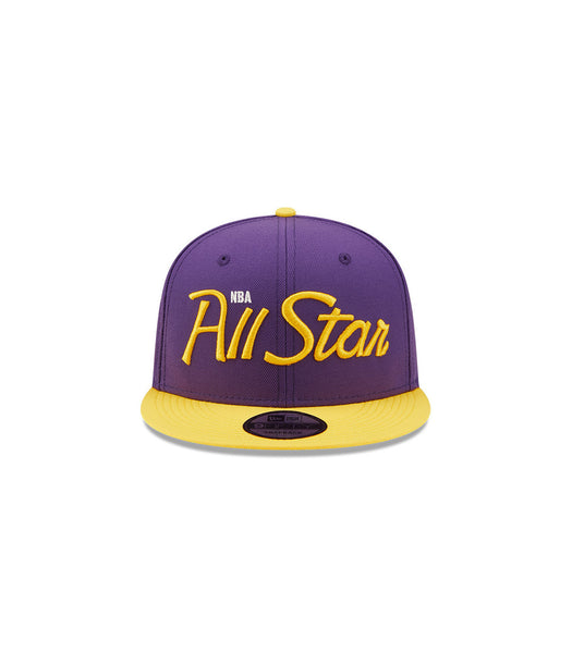 New Era 9Fifty Cap NBA LA Lakers All Star Script Purple Snapback 60239645