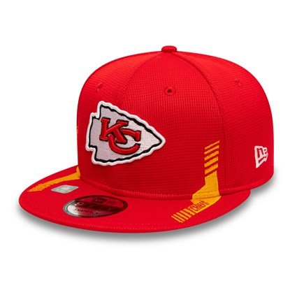 New Era cap Kansas City Chiefs NFL Sideline Home Red 9Fifty 60178825