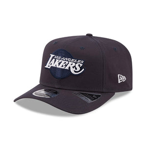 New Era LA Lakers League Essential Navy 9FIFTY Stretch Snap Cap 60184725