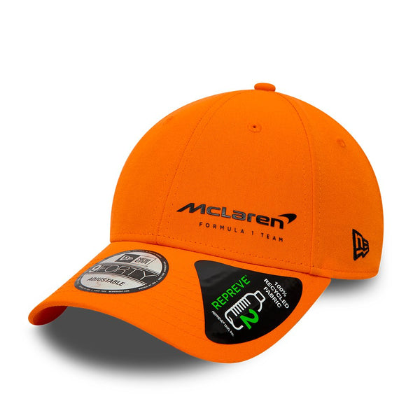 New Era 9Forty Cap McLaren F1 Repreve Orange Adjustable 60243905