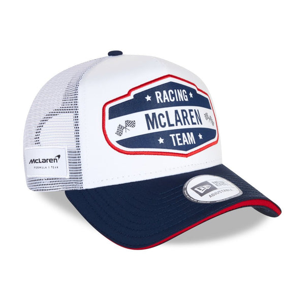 New Era 9Forty Cap McLaren F1 USA White Trucker Cap 60243909