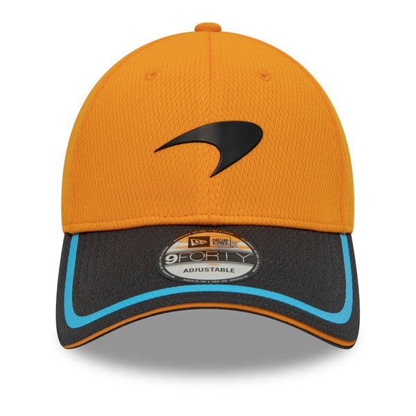 New Era 9Forty Cap McLaren Logo Castore Orange Adjustable 60357164