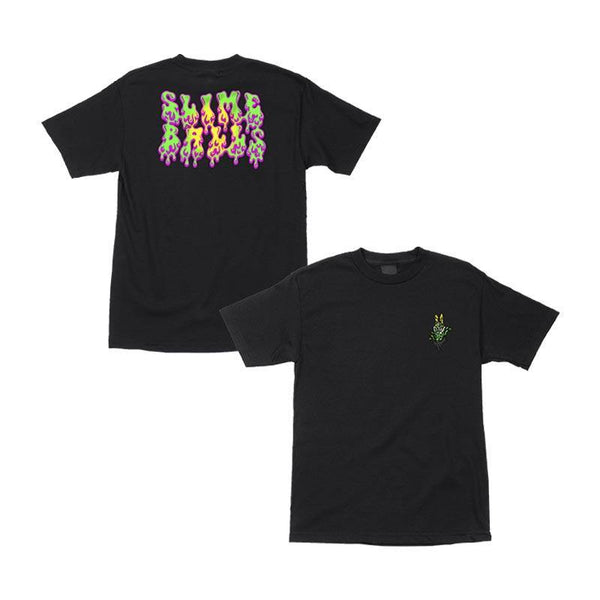 Slime Balls T-Shirt Peace Out Black