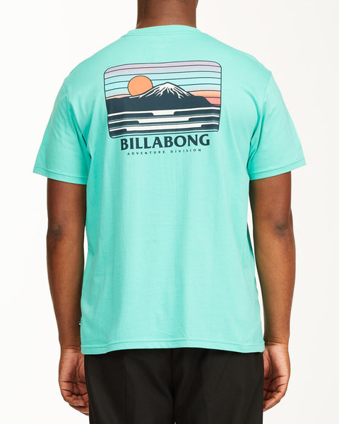 Billabong A/Div Lines T-Shirt For Men Seagreen X1SS06BIS1