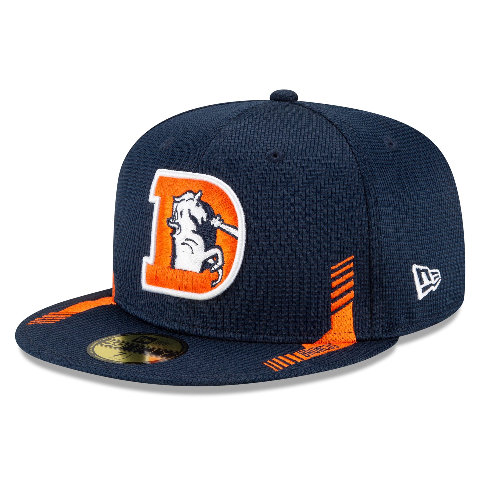 New Era 59Fifty Cap Denver Broncos 2021 NFL Sideline Home Navy 60178674