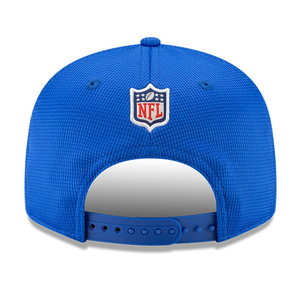 New Era 9Fifty Royal Los Angeles Rams 2021 NFL Sideline Home Snapback Hat