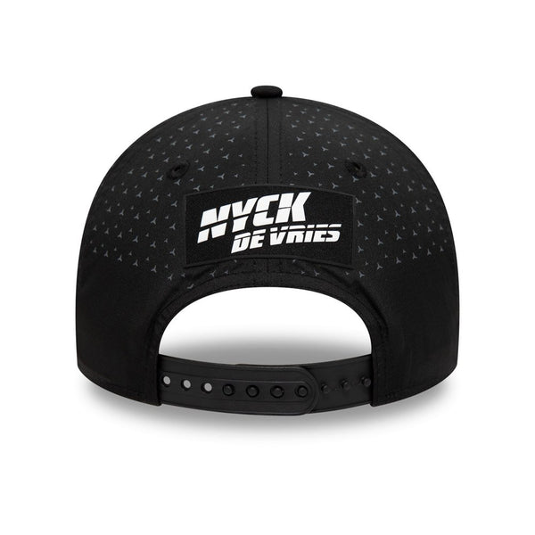 New Era 9Forty Cap Mercedes-EQ Formula E Team De Vries Black 60231345