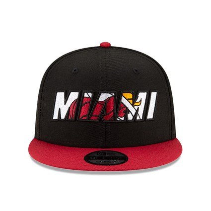 New Era Miami Heat NBA Draft Black 9Fifty Cap S/M 60143989