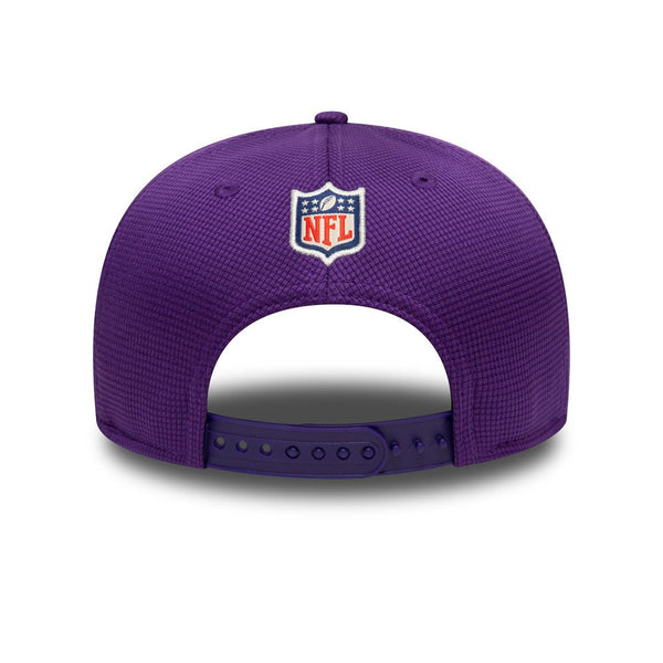 New Era Minnesota Vikings NFL Sideline 9Fifty Purple Cap 60178735
