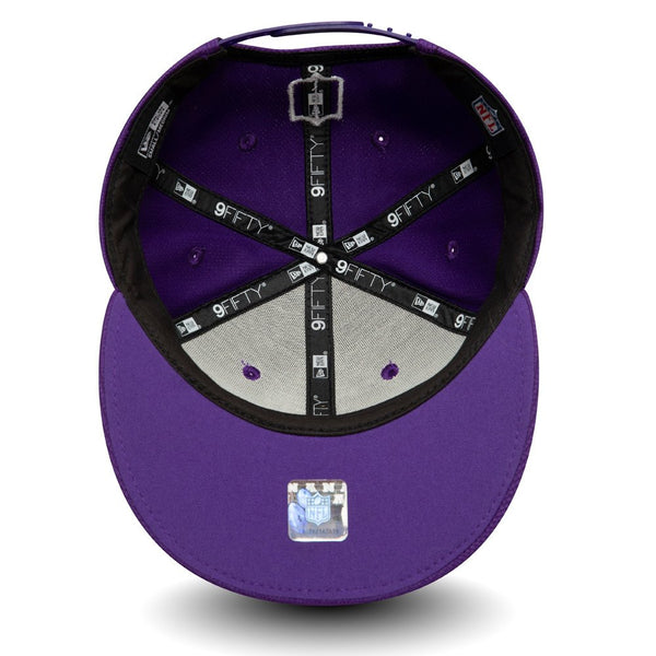 New Era Minnesota Vikings NFL Sideline 9Fifty Purple Cap 60178735