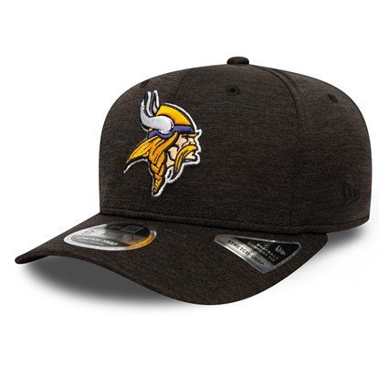 New Era Minnesota Vikings Shadow Tech 9Fifty Stretch Cap Black 60081186