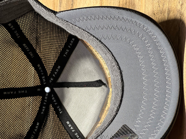 Goorin The Farm trucker cap collection - Tyrant King Black 1010141 One Size