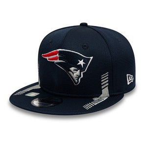 New Era New England Patriots NFL Sideline Home 9FIFTY Blue Cap  60178827