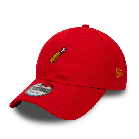 New Era Food chicken drumstick red 9twenty cap OSFM 60081177