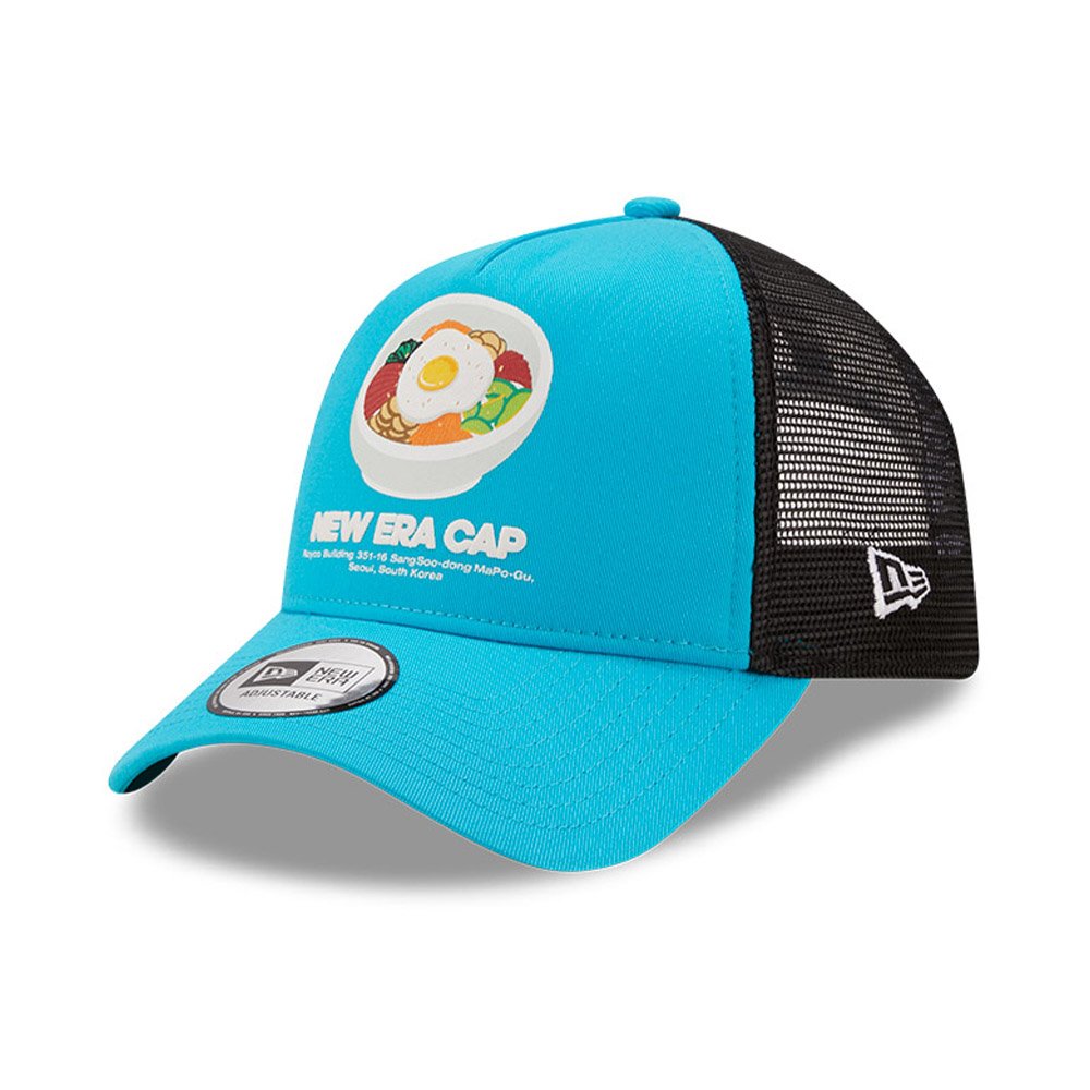 New Era 9Forty Food Patch Turquoise A-Frame Trucker Cap 60240487