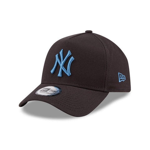 New Era New York Yankees League Essential Black 9Forty A-Frame Cap 60184761