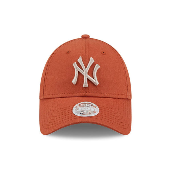 New Era New York Yankees League Essential Womens Brown 9Forty Cap 60184763