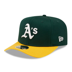 New Era Oakland Athletics MLB Logo Green 9FIFTY Snap Cap 60285104