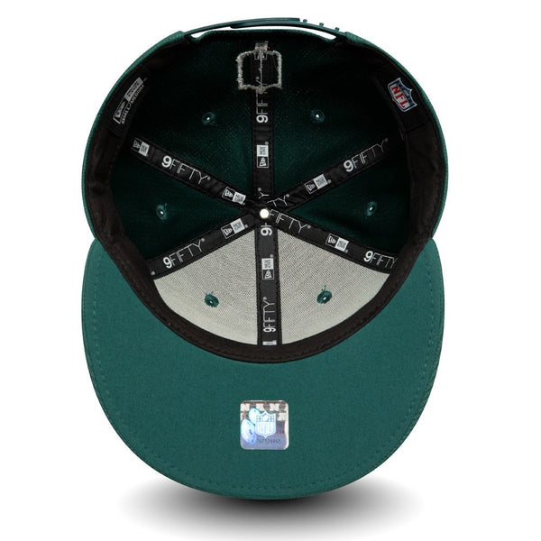 New Era Philadelphia Eagles NFL Sideline Home 9Fifty Green Cap 60178729