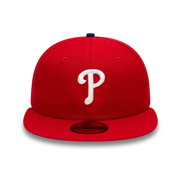 New Era Philadelphia Phillies Authentic on Field Red 59Fifty Cap 12593076-738