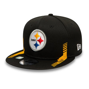 New Era Pittsburgh Steelers NFL Sideline Home Black 9Fifty Cap 60178862