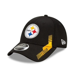 New Era Pittsburgh Steelers NFL Sideline Home Black 9Forty Snap Cap 60178710