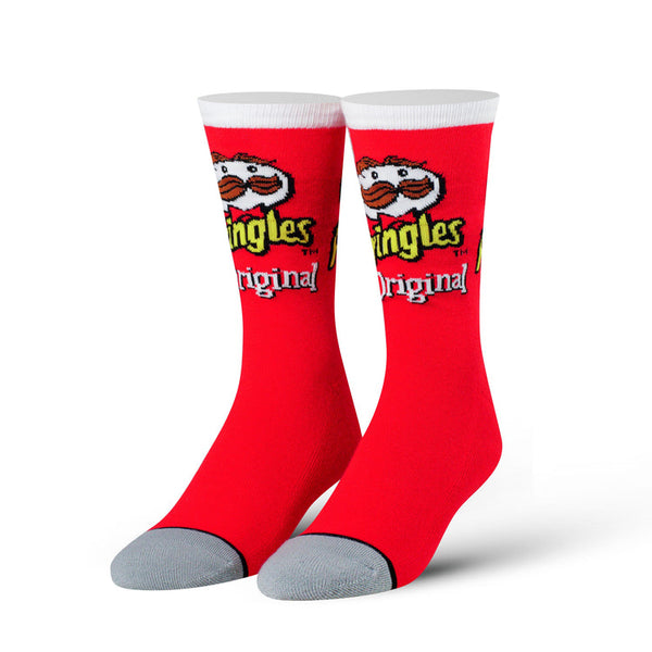 Cool Socks Pringles Can Crew Socks Red Size US 8-12 CSPRINGCAN