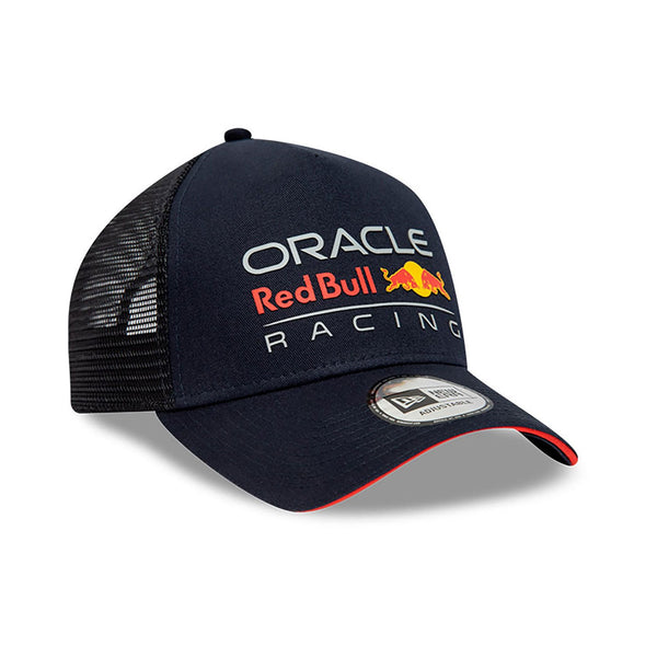 New Era Red Bull Racing Essential  A-Frame Trucker Cap Blue 60357194