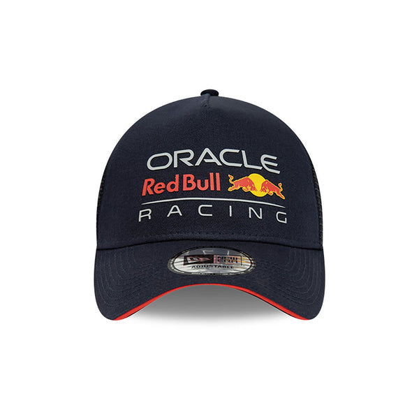 New Era Red Bull Racing Essential  A-Frame Trucker Cap Blue 60357194