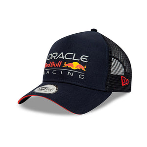 New Era Red Bull Racing Essential  A-Frame Trucker Cap Blue 60357194