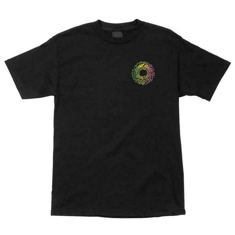 Santa Cruz Slime Balls T Shirt Spun Out Black 44154738-BK