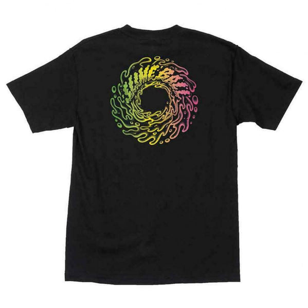 Santa Cruz Slime Balls T Shirt Spun Out Black 44154738-BK