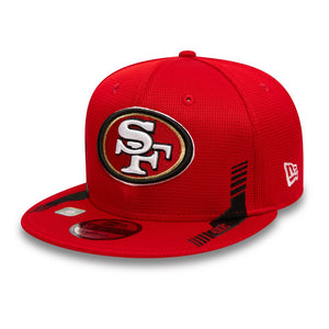 New Era San Francisco 49ers NFL Sideline Home Red 9Fifty Cap 60178863
