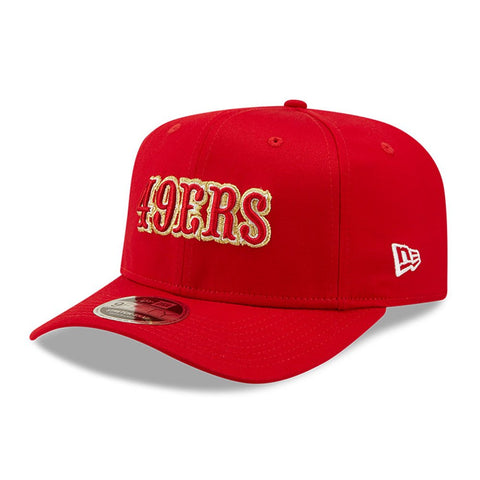 New Era San Francisco 49ers Red 9FIFTY Stretch Snap Cap 60284929