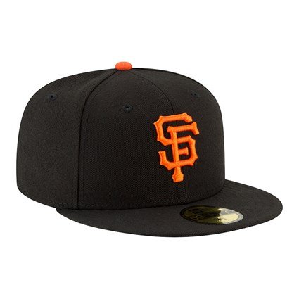 New Era cap San Francisco Giants Authentic on Field Game Black 59FIFTY Black 7 1/4 12572838