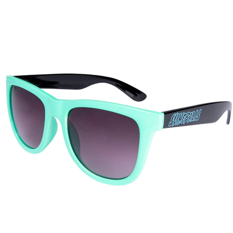 Santa Cruz Sunglasses Toxic Strip Black/Aqua SCA-SUN-0218