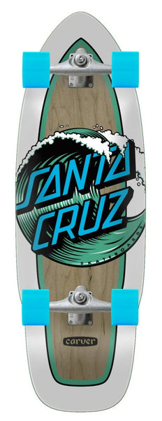 Santa Cruz x Carver Surf Skate Complete Wave Dot Cut Back 29.95" SCR-COM-2043