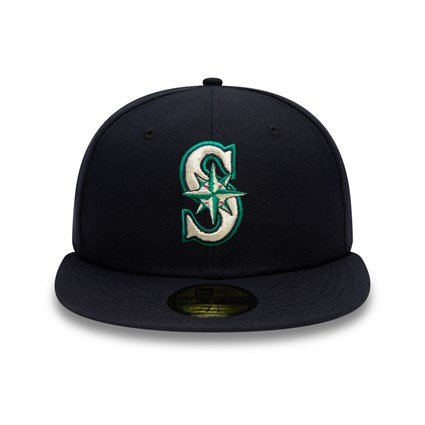 New Era MLB Seattle Mariners AC Perf Navy 9Fifty  7 1/4 Cap 12593074