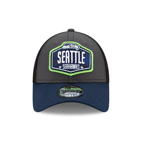 New Era 9Forty Trucker Cap Seattle Seahawks NFL Grey 60139094
