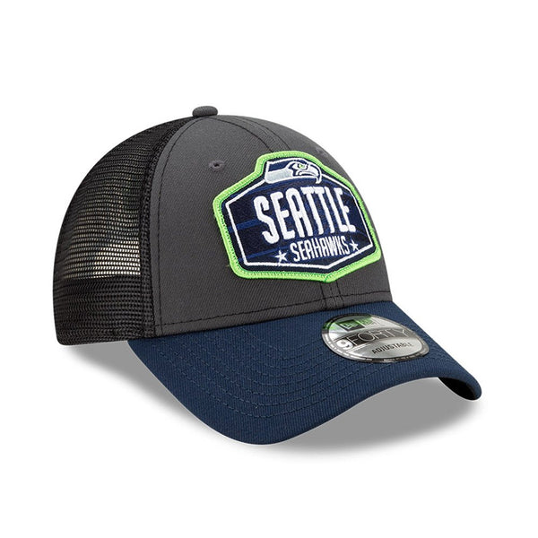 New Era 9Forty Trucker Cap Seattle Seahawks NFL Grey 60139094