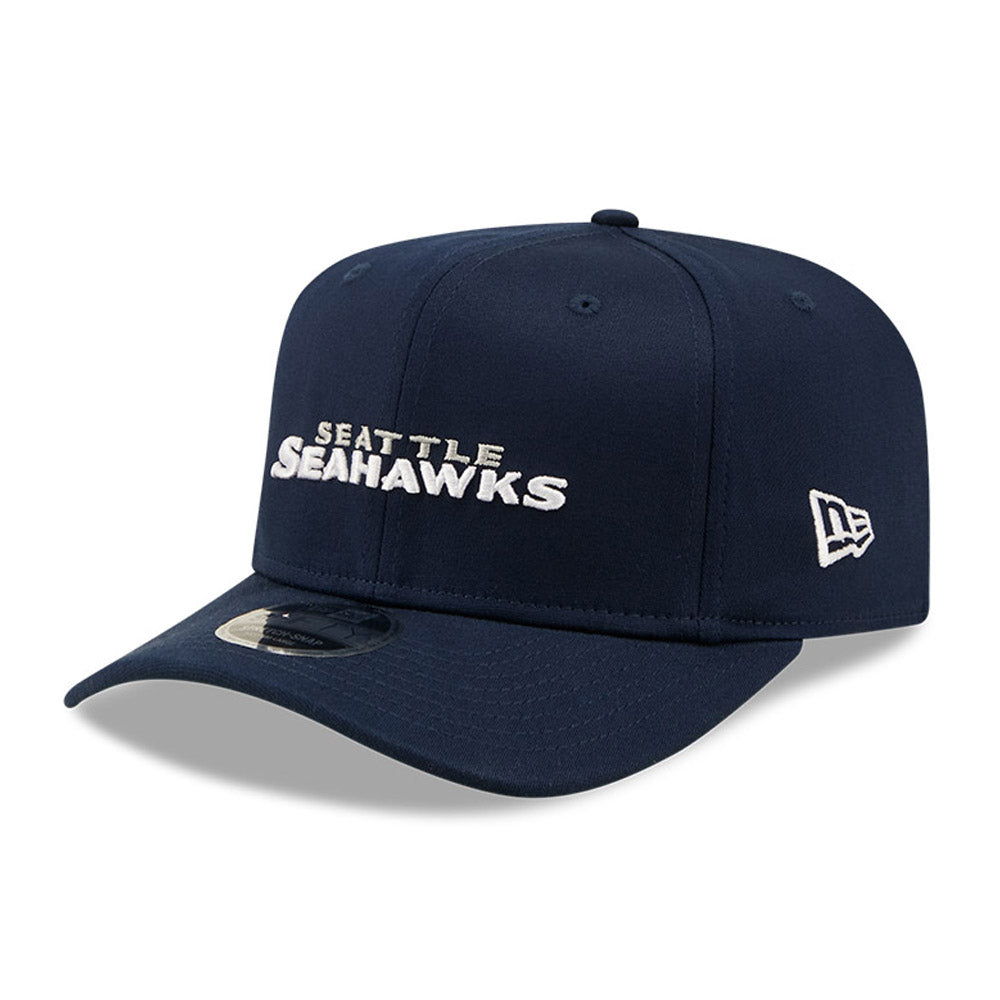 New Era Seattle Seahawks Navy 9FIFTY Stretch Snap Cap 60284936