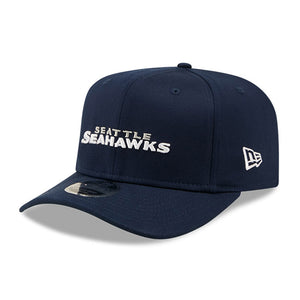 New Era Seattle Seahawks Navy 9FIFTY Stretch Snap Cap 60284936