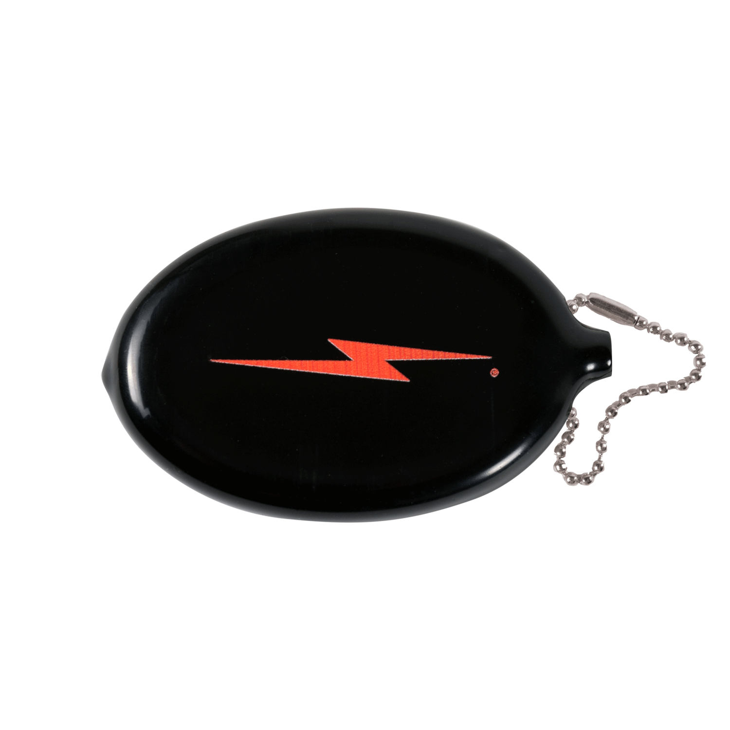 Lightning Bolt Coin Pouch Black  99AUNCAR001K00