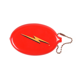Lightning Bolt Bolt Coin Pouch Red 99AUNCAR001R00