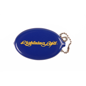 Lightning Bolt - Classic logo quick coin pouch blue - 99AUNCAR002B00