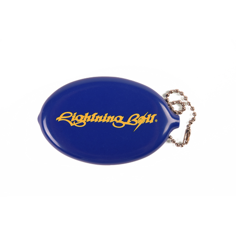 Lightning Bolt - Classic logo quick coin pouch blue - 99AUNCAR002B00
