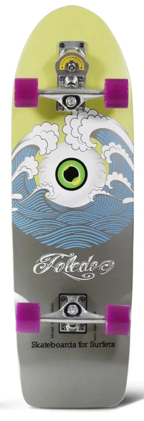 SmoothStar Surf skate 33″ Holy Toledo