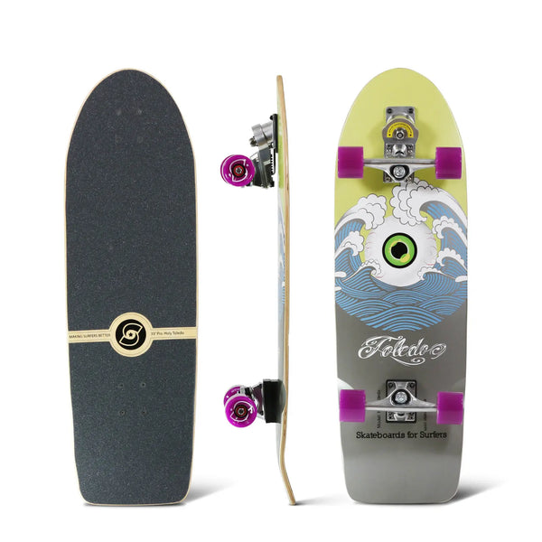 SmoothStar Surf skate 33″ Holy Toledo