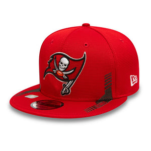 New Era Tampa Bay Buccaneers NFL Sideline Home Red 9Fifty Cap 60178867
